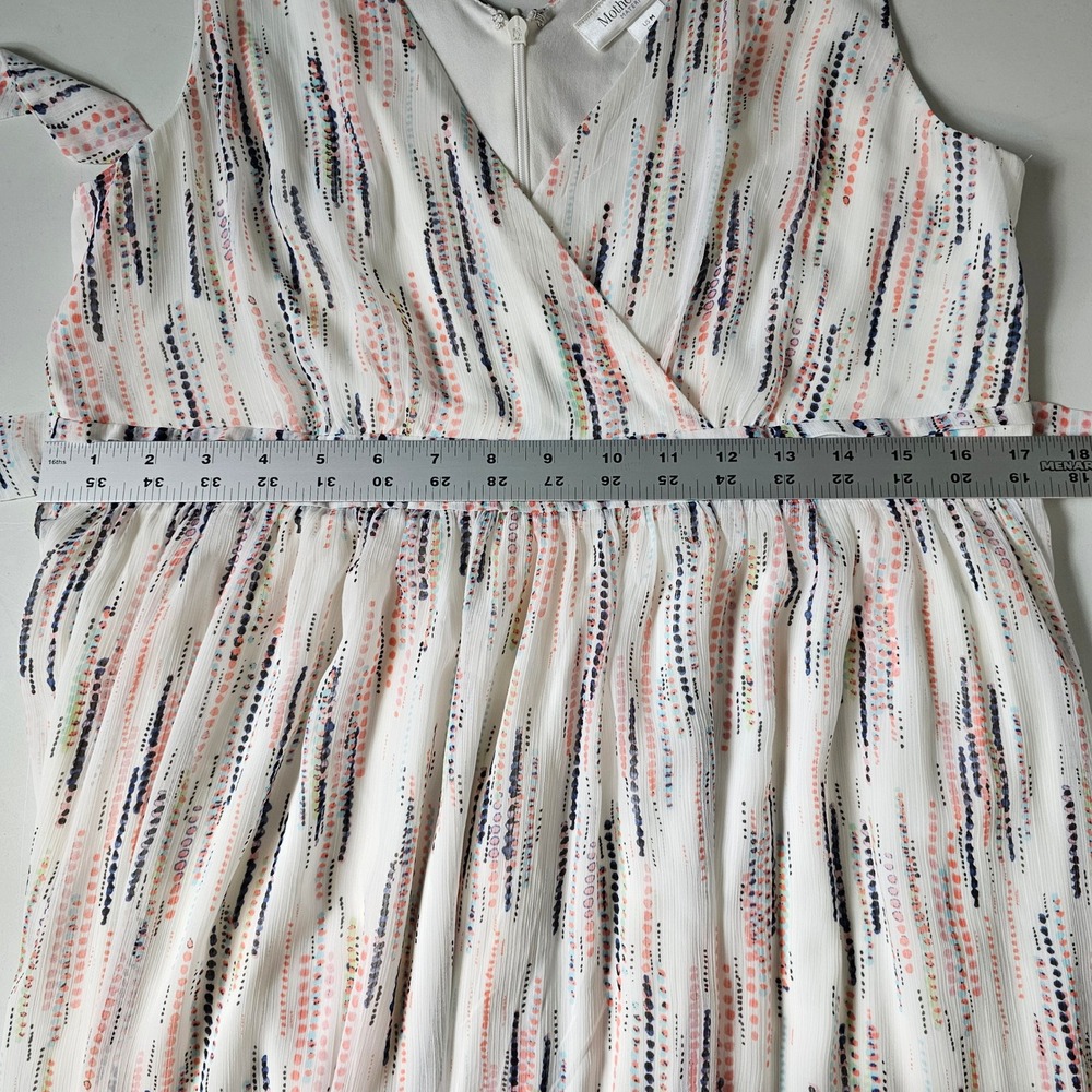 Motherhood Maternity Maxi Dress Medium Sleeveless Floral Print Summer - Picture 6 of 7